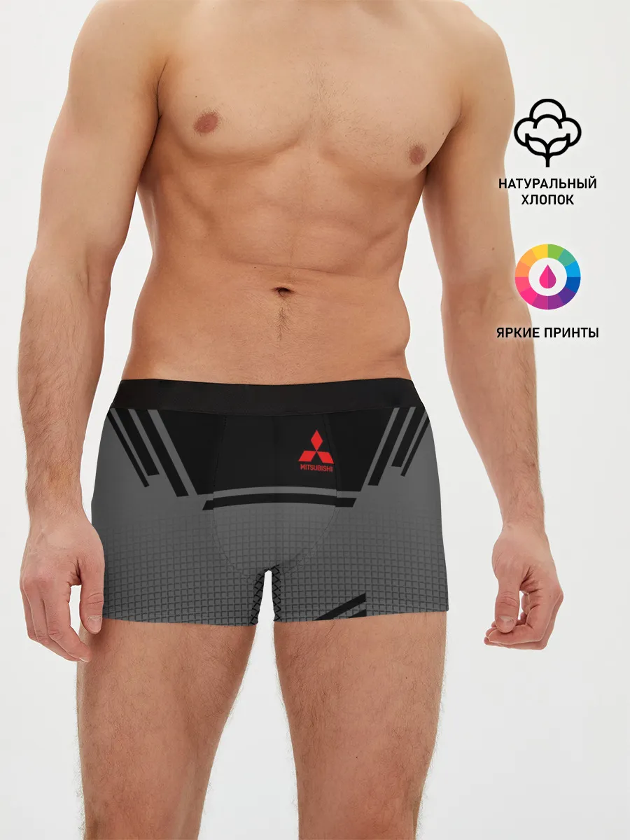 Мужские трусы боксеры / MITSUBISHI SPORT