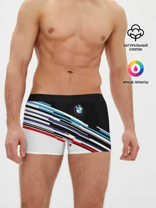 Мужские трусы боксеры / BMW BRAND COLOR | БМВ
