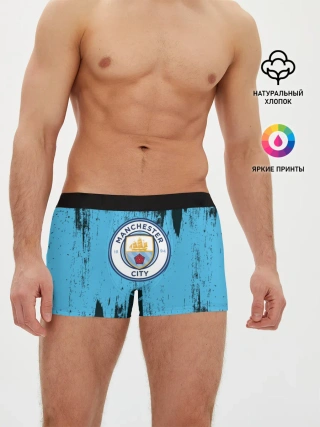 Мужские трусы боксеры / Манчестер Сити