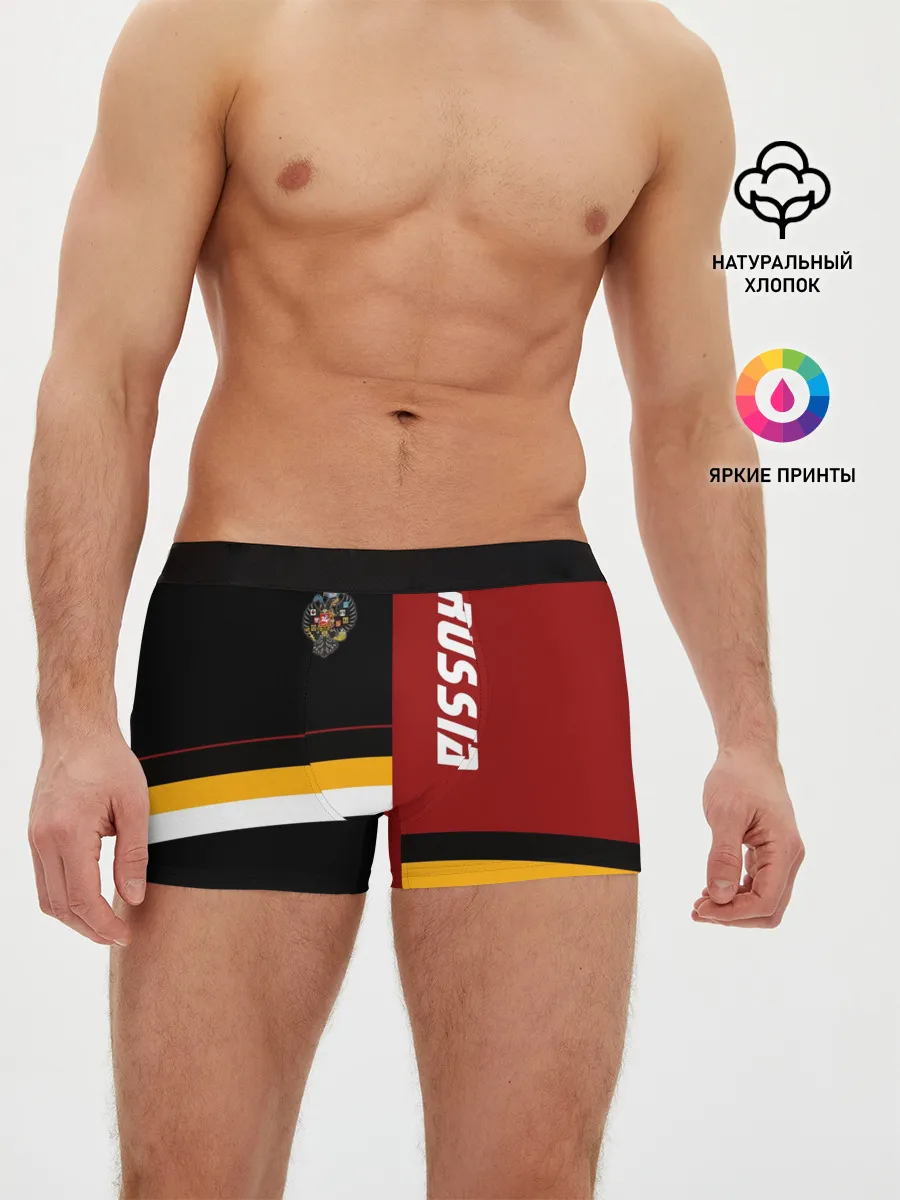 Мужские трусы боксеры / Russia