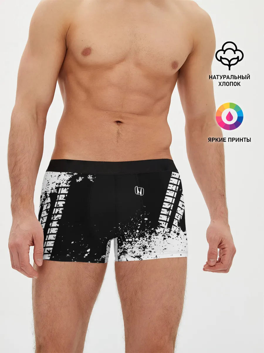 Мужские трусы боксеры / Honda brand motors