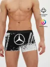 Мужские трусы боксеры / Mercedes abstract sport