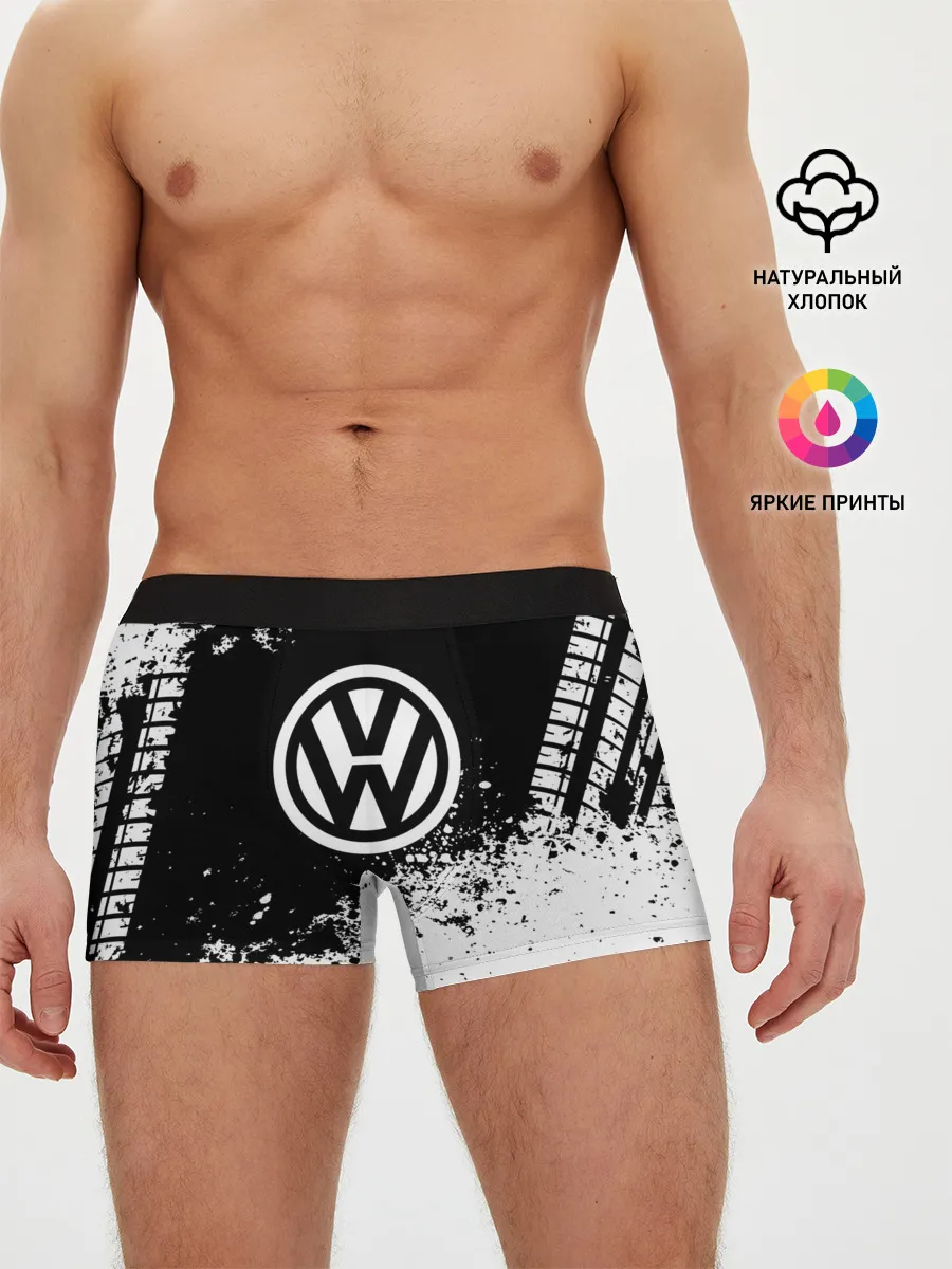 Мужские трусы боксеры / Volkswagen abstract sport