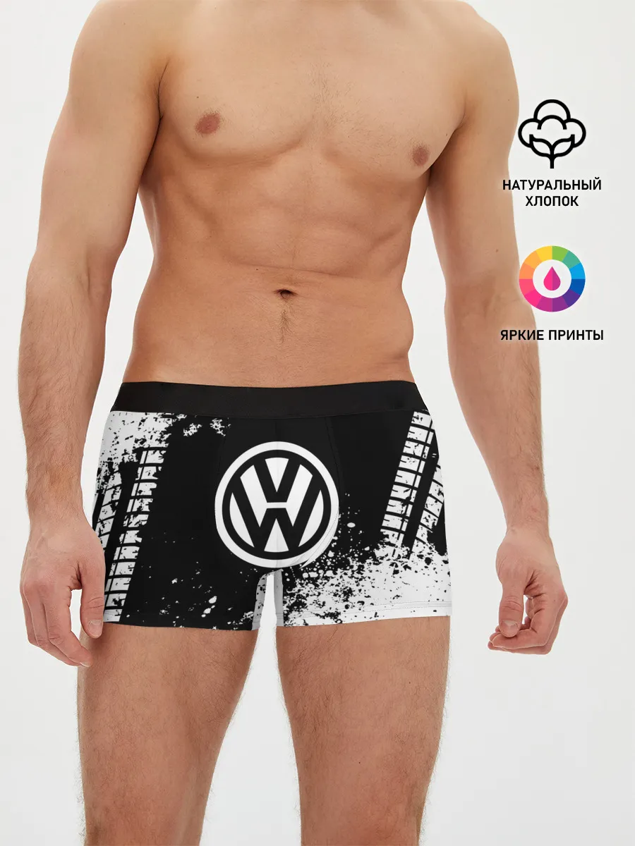 Мужские трусы боксеры / Volkswagen abstract sport