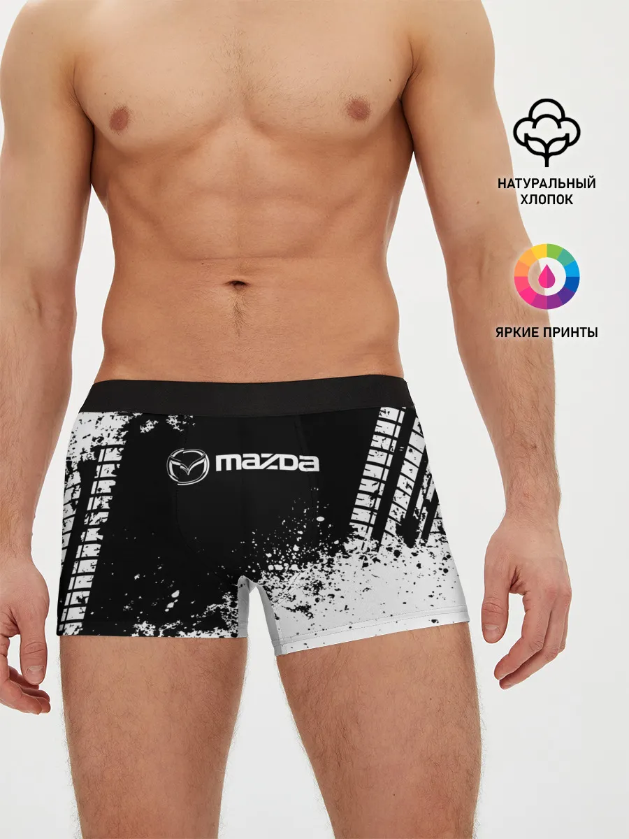 Мужские трусы боксеры / Mazda