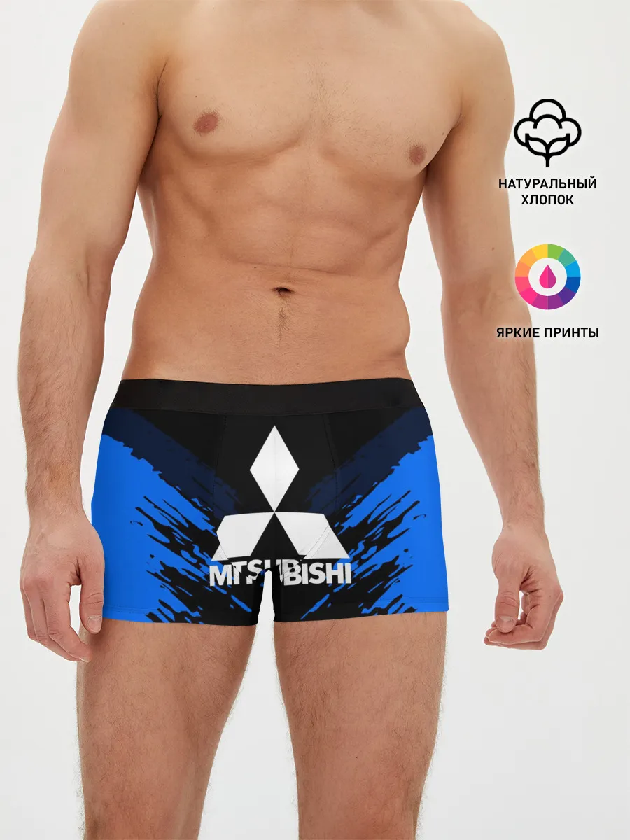 Мужские трусы боксеры / MITSUBISHI SPORT COLLECTION