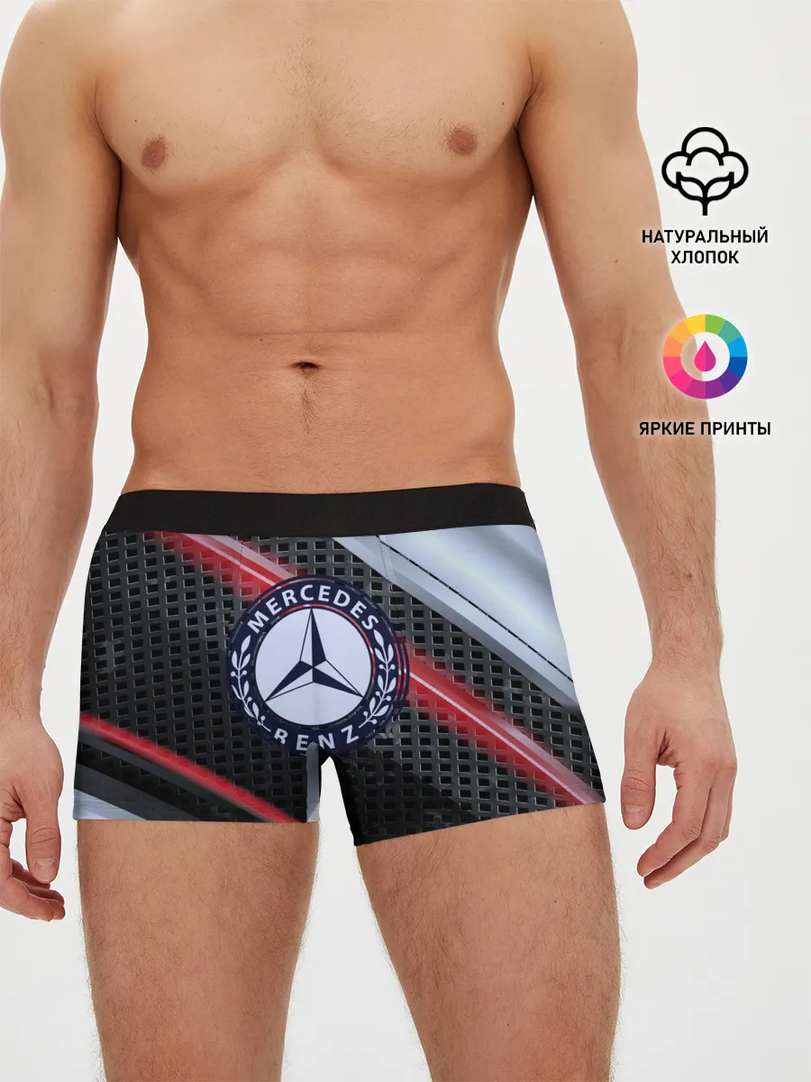 Мужские трусы боксеры / MERCEDES high speed collection