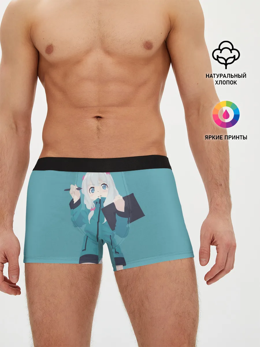 Мужские трусы боксеры / Sagiri Izumi