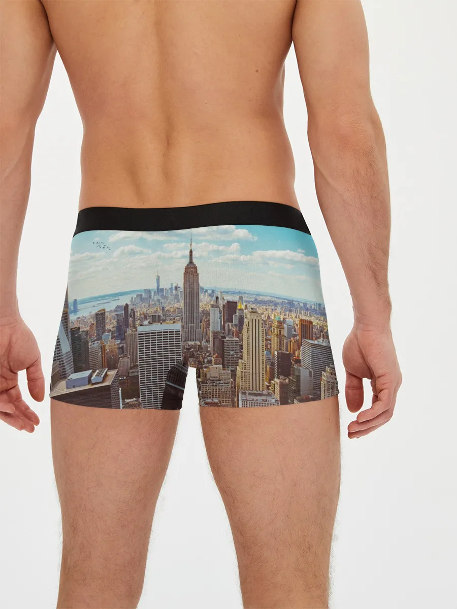 Мужские трусы боксеры / Столица мира