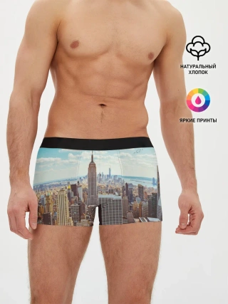Мужские трусы боксеры / Столица мира