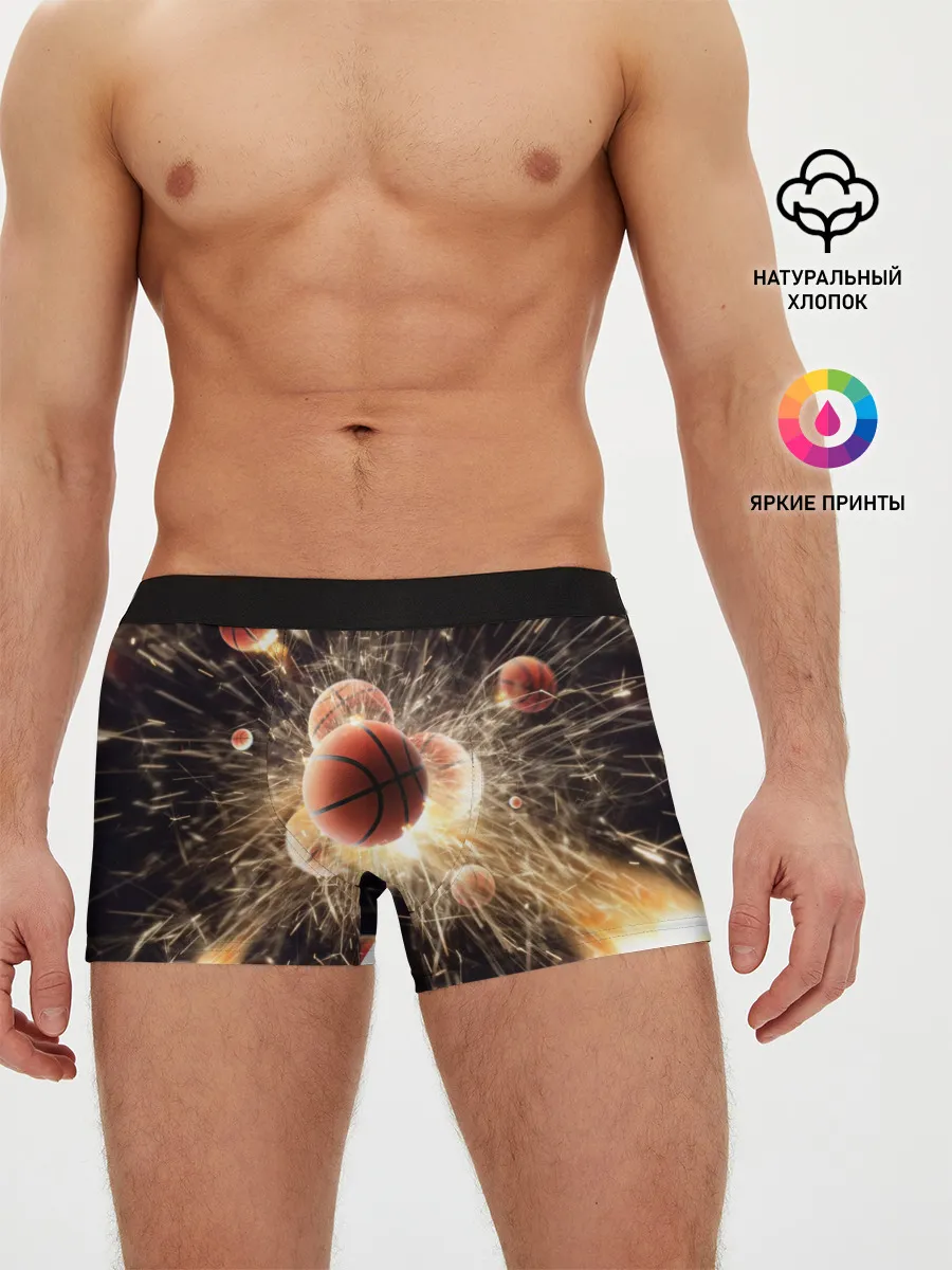 Мужские трусы боксеры / Звезда баскетбола