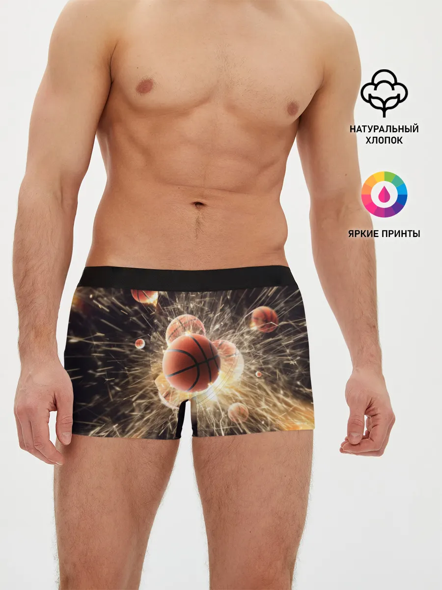 Мужские трусы боксеры / Звезда баскетбола