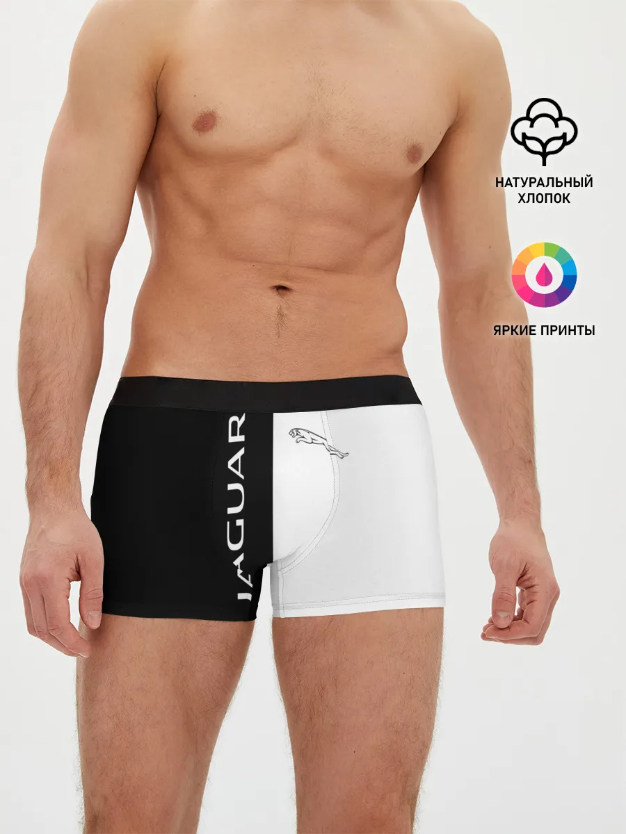 Мужские трусы боксеры / Jaguar