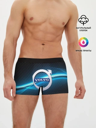 Мужские трусы боксеры / VOLVO machine motor XXI