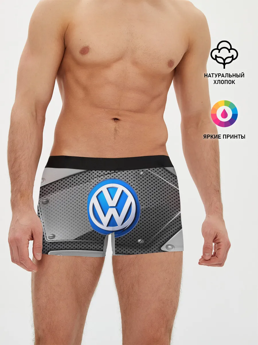 Мужские трусы боксеры / Volkswagen metalic 2018