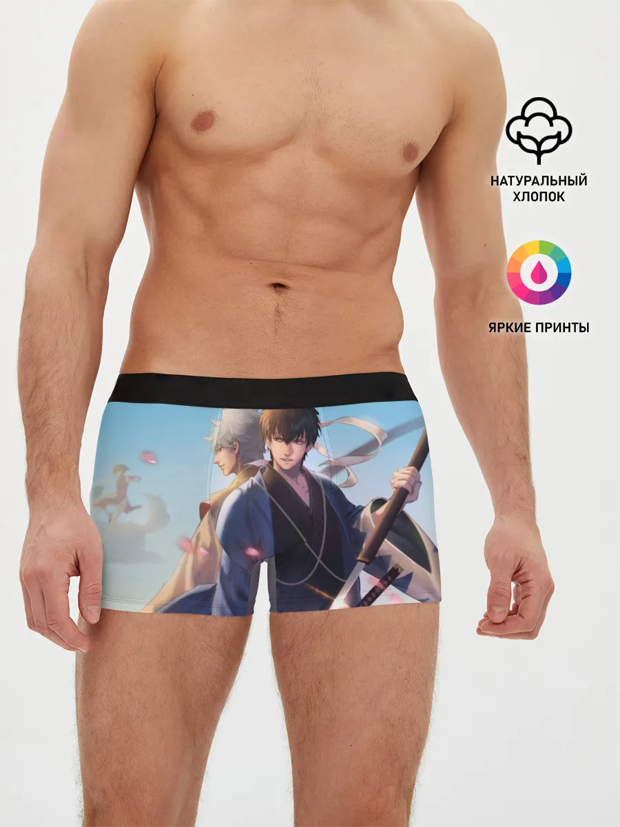 Мужские трусы боксеры / Воин Гинтоки