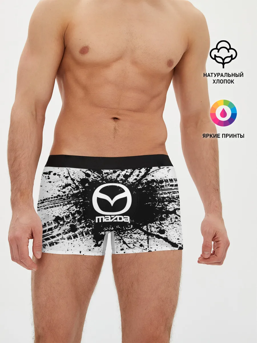 Мужские трусы боксеры / Mazda