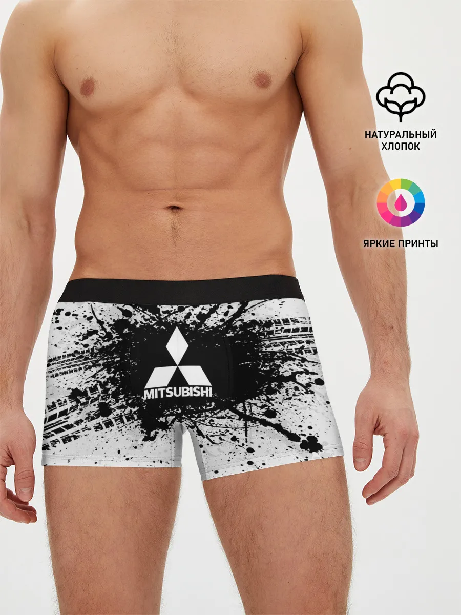 Мужские трусы боксеры / Mitsubishi