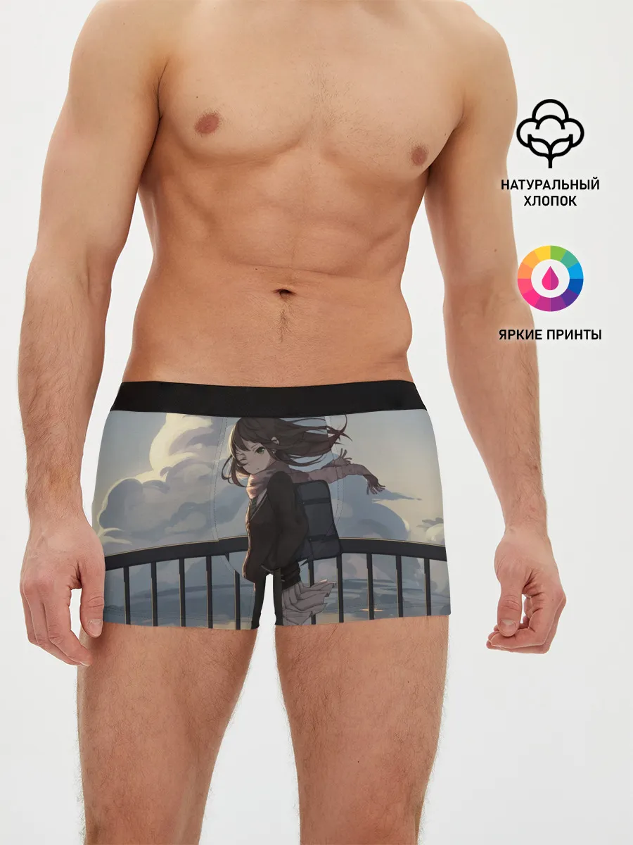 Мужские трусы боксеры / IDOLMASTER. Rin Shibuya