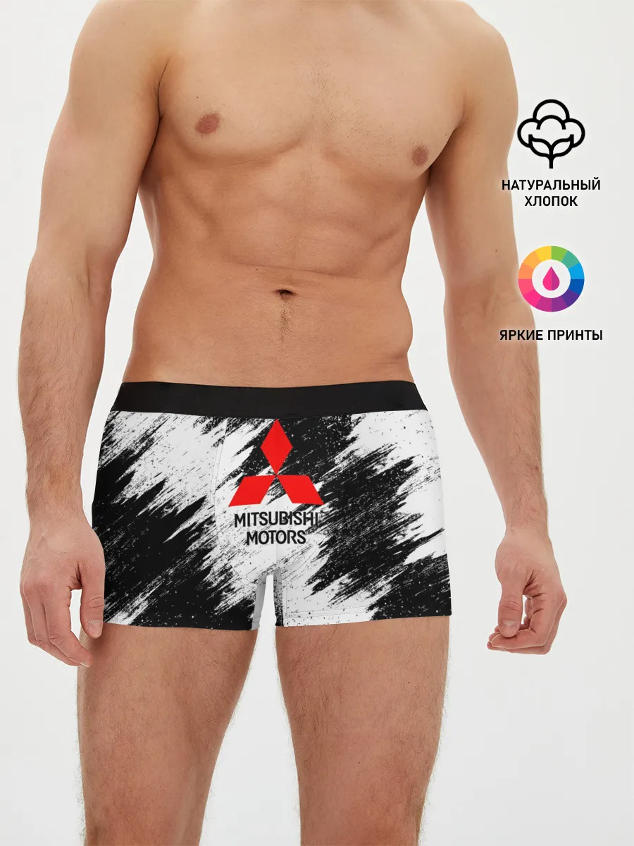 Мужские трусы боксеры / Mitsubishi