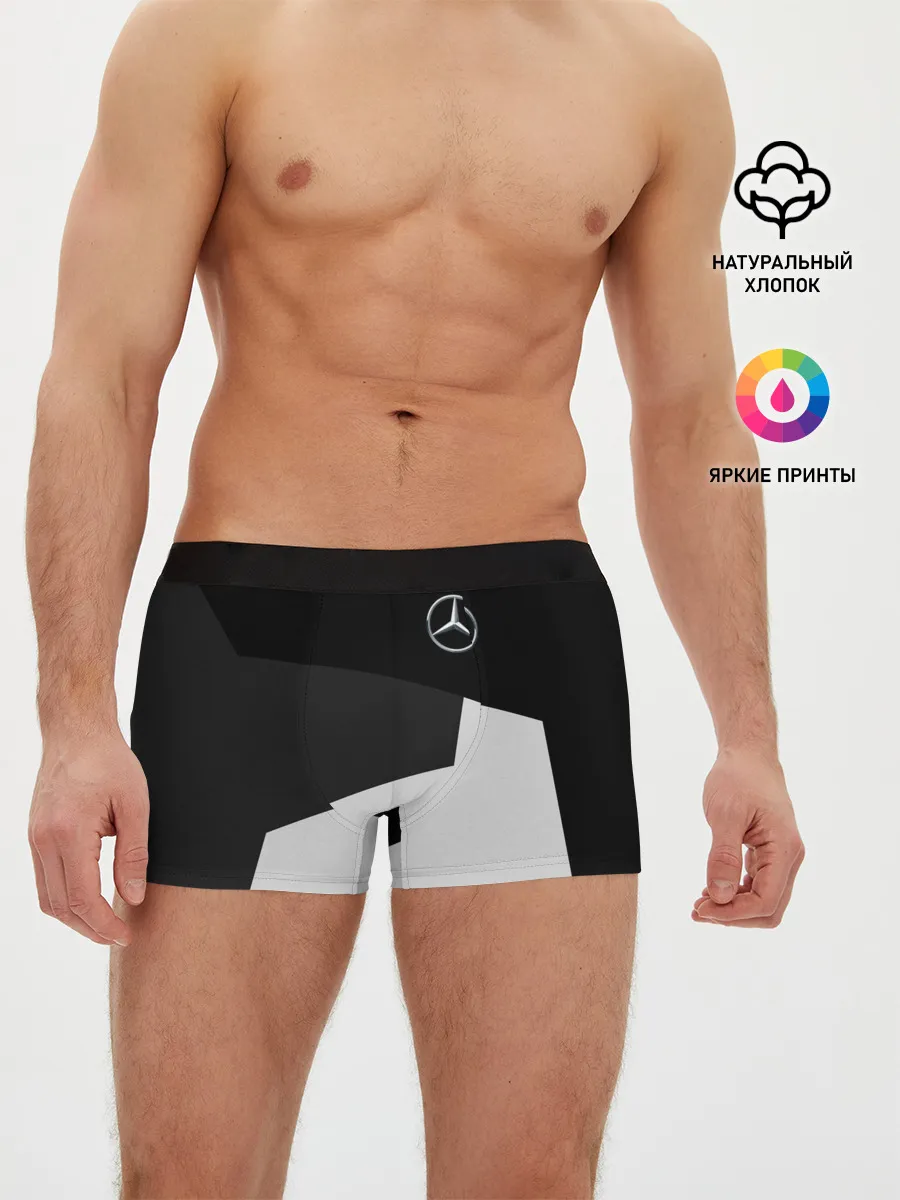 Мужские трусы боксеры / MERCEDES BENZ SPORT
