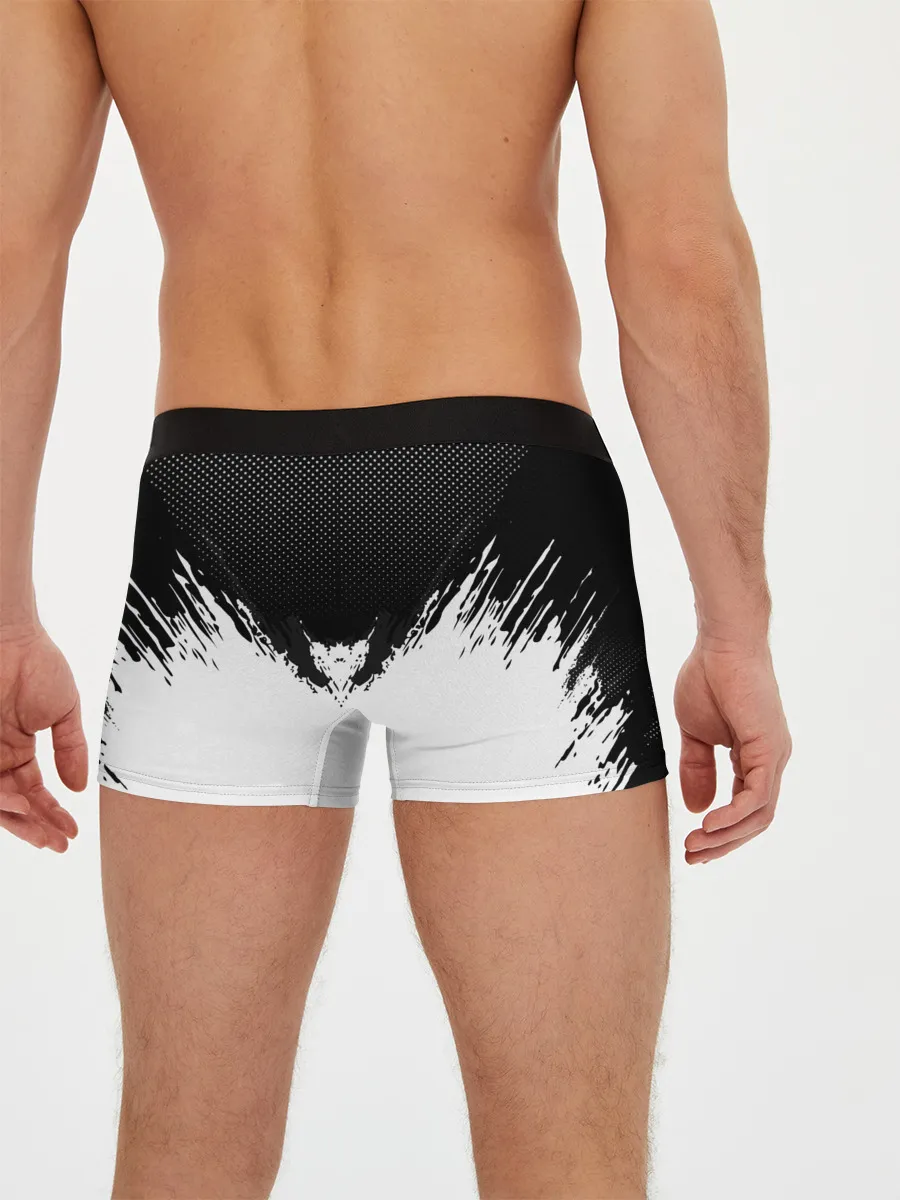 Мужские трусы боксеры / Chelsea black 2018