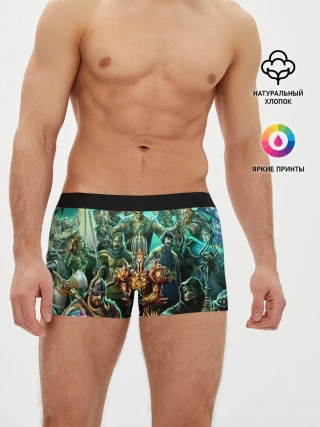 Мужские трусы боксеры / Герои
