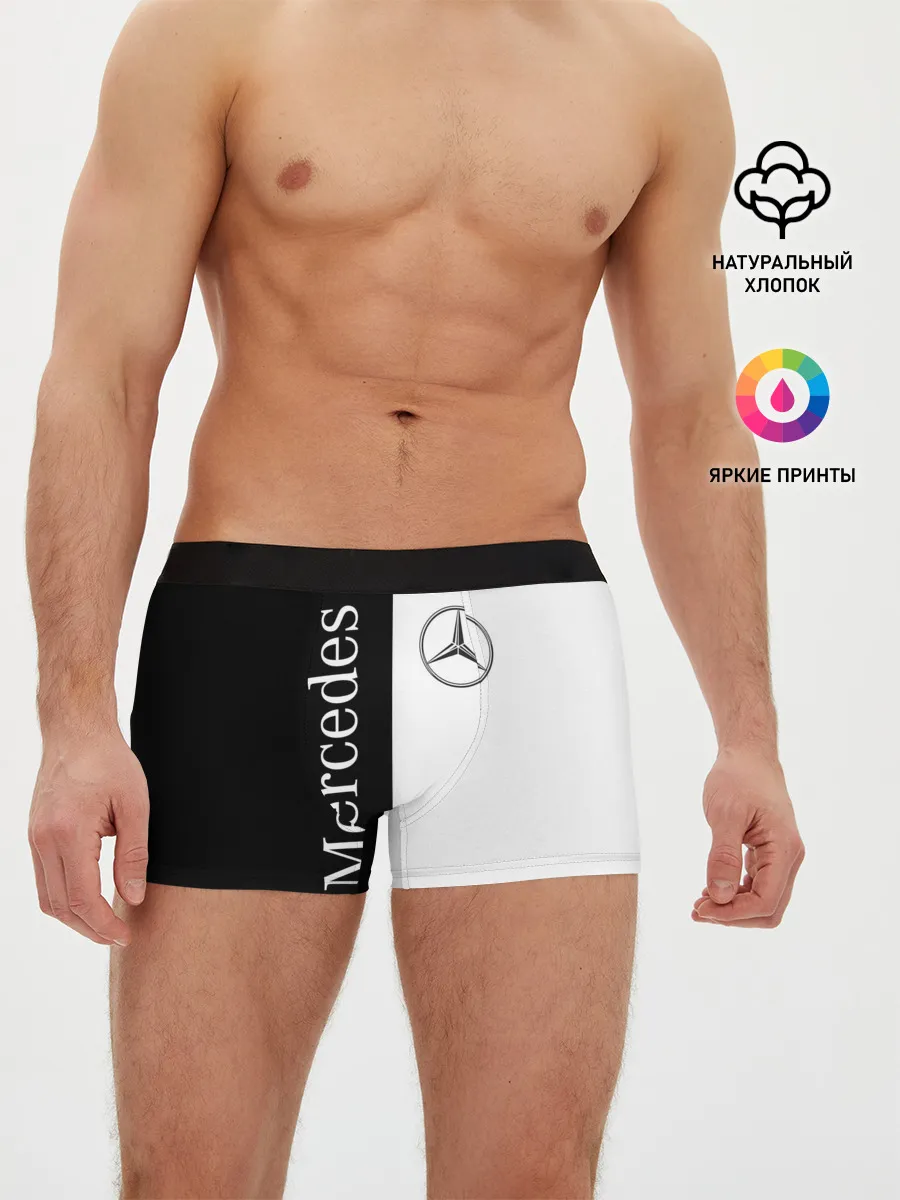 Мужские трусы боксеры / Mercedes