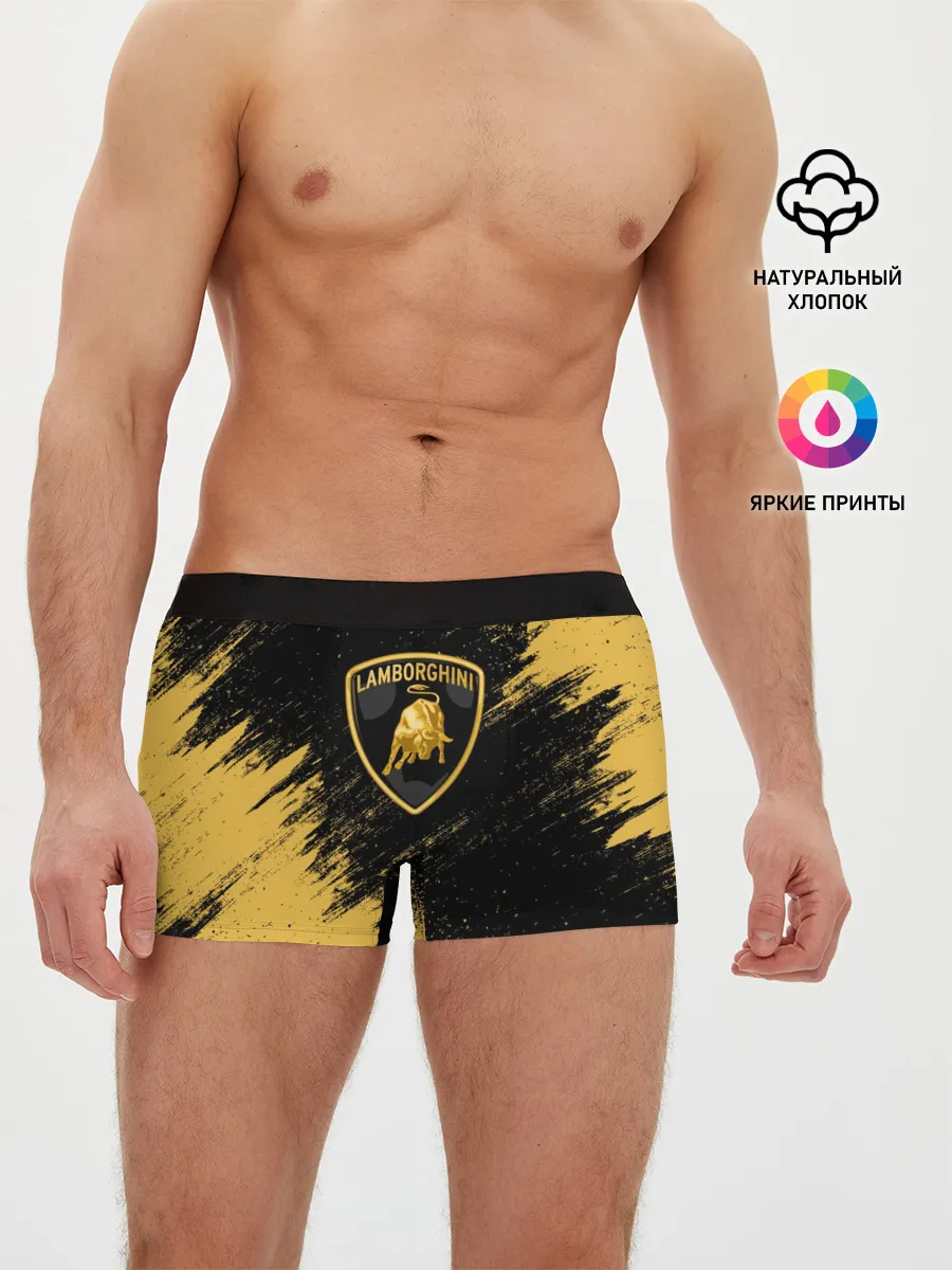 Мужские трусы боксеры / Lamborghini