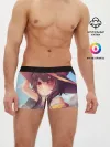 Мужские трусы боксеры / Konosuba в шляпе