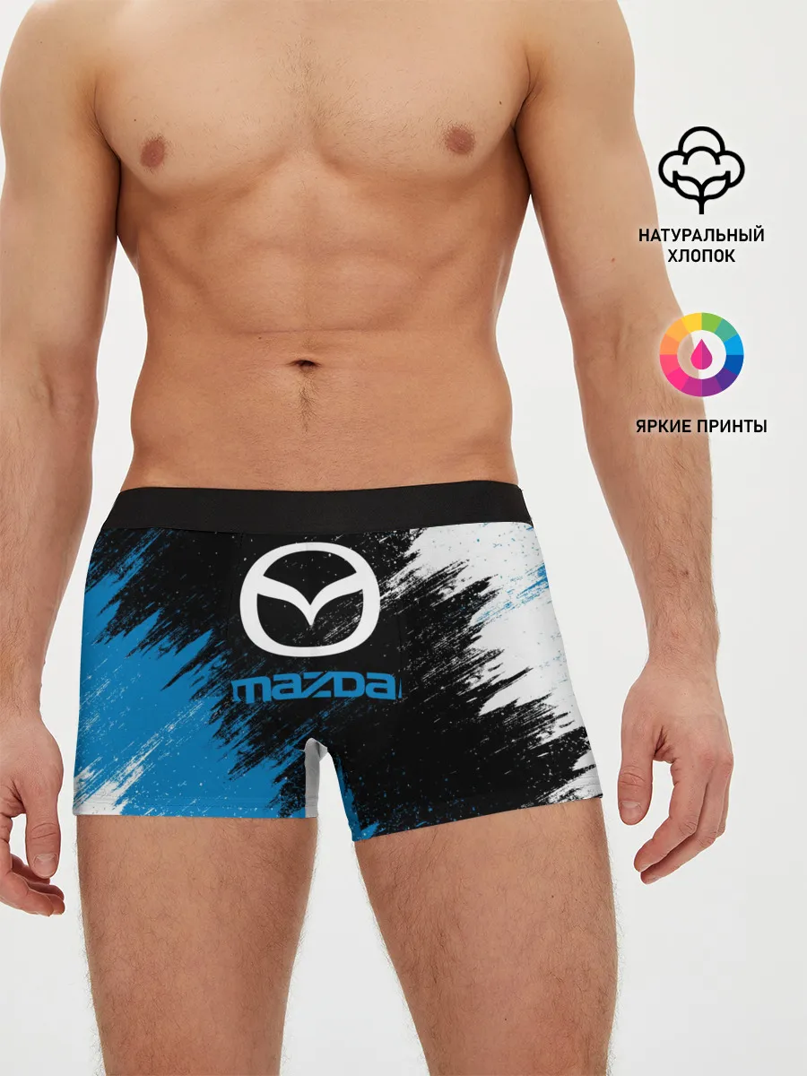 Мужские трусы боксеры / MAZDA