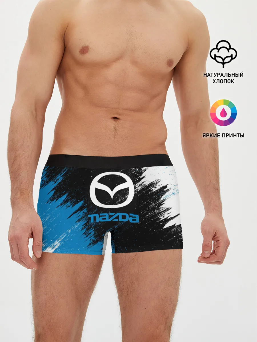 Мужские трусы боксеры / MAZDA