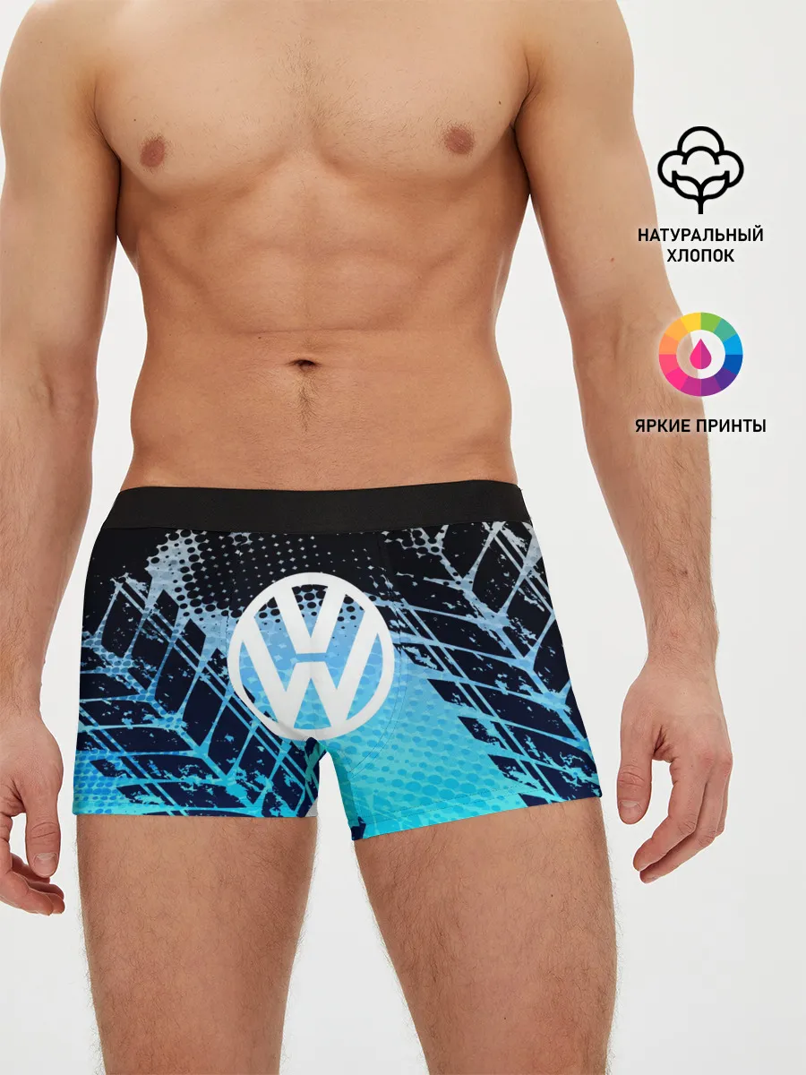 Мужские трусы боксеры / Volkswagen sport auto motors