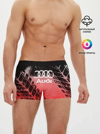 Мужские трусы боксеры / Audi sport auto motors