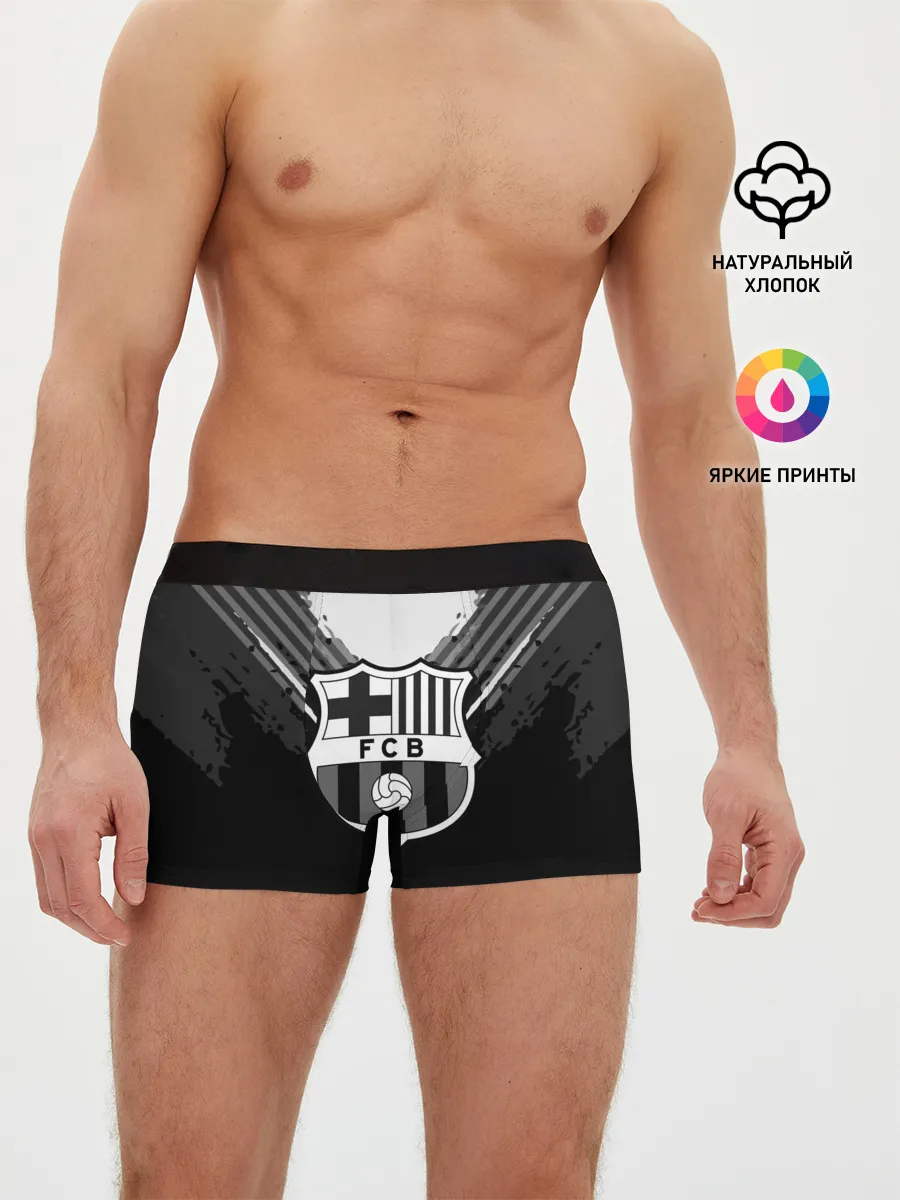 Мужские трусы боксеры / Barcelona abstract original