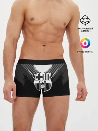 Мужские трусы боксеры / Barcelona abstract original