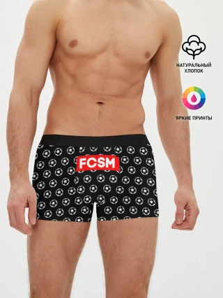 Мужские трусы боксеры / Футбольная мода