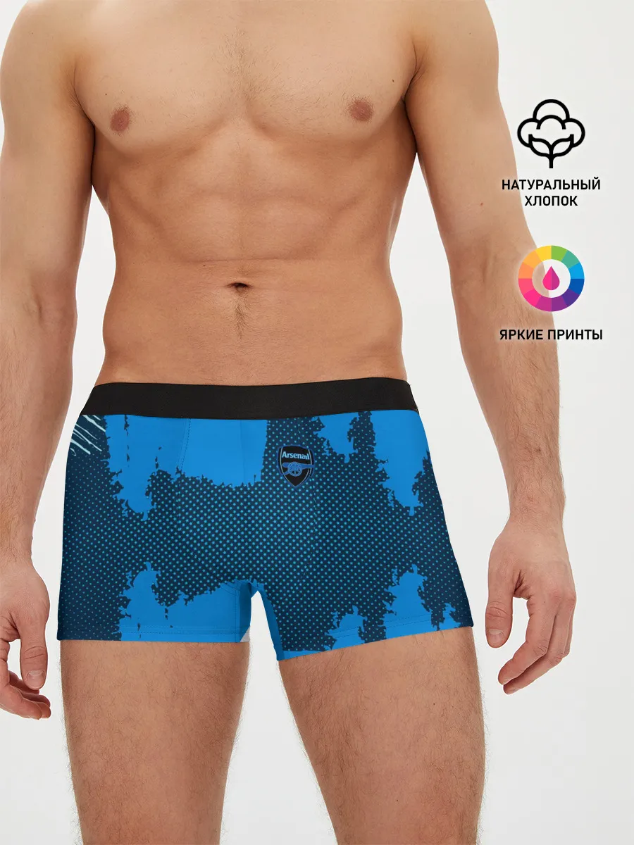 Мужские трусы боксеры / ARSENAL SPORT BLUE