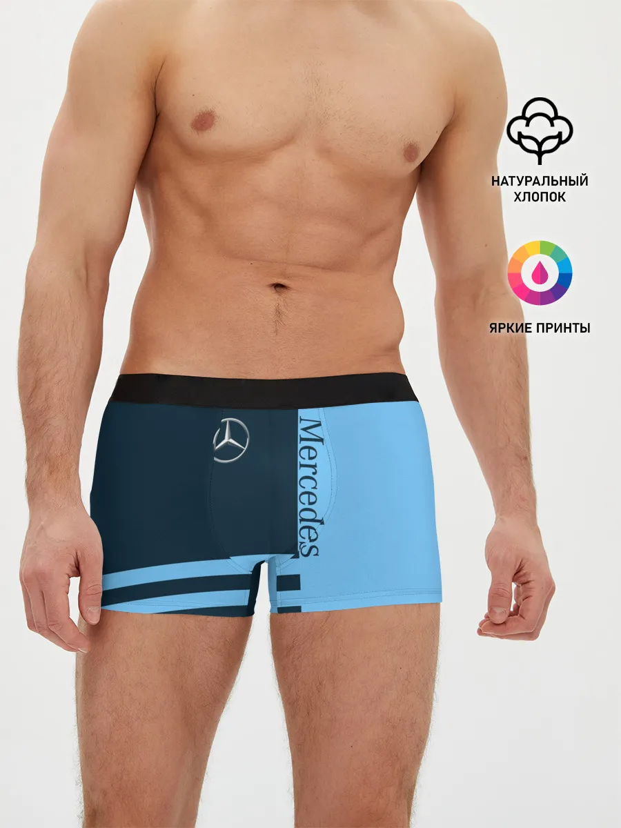 Мужские трусы боксеры / Mercedes