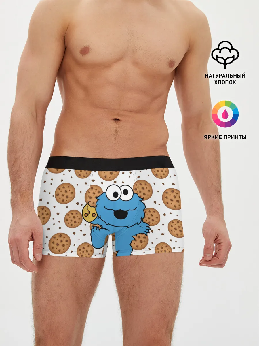 Мужские трусы боксеры / Cookie monster