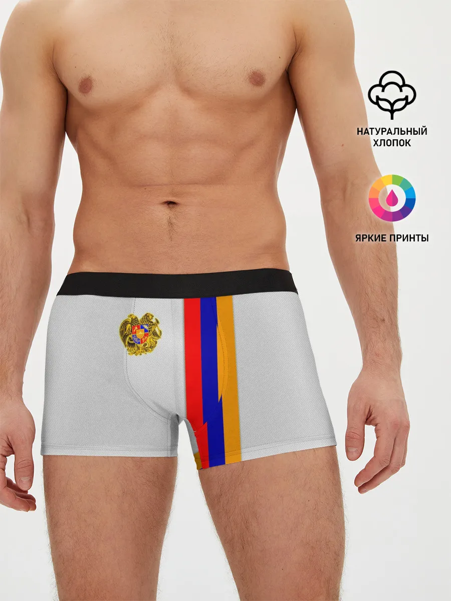 Мужские трусы боксеры / I Love Armenia