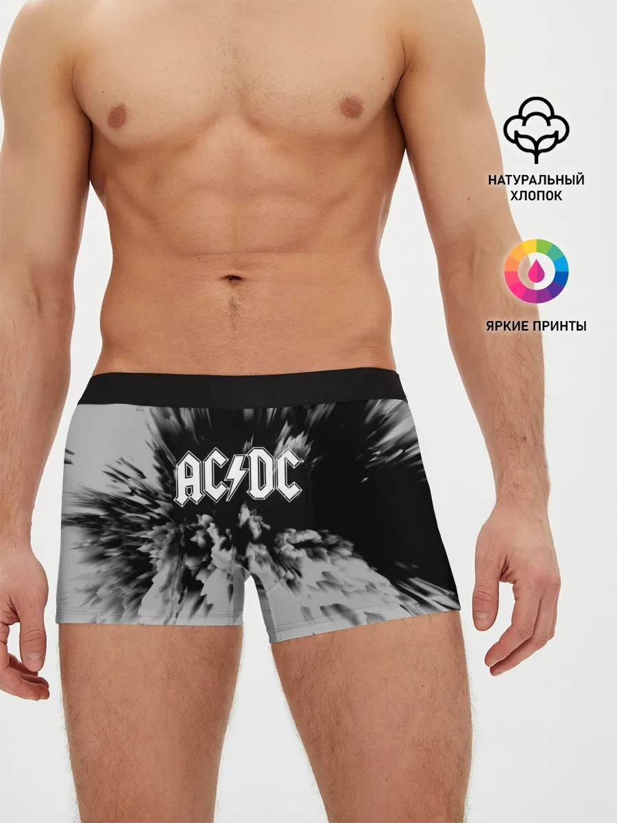 Мужские трусы боксеры / AC/DC