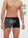 Мужские трусы боксеры / Slayer Black