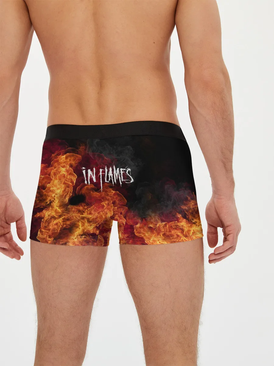 Мужские трусы боксеры / В огне