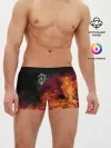 Мужские трусы боксеры / В огне