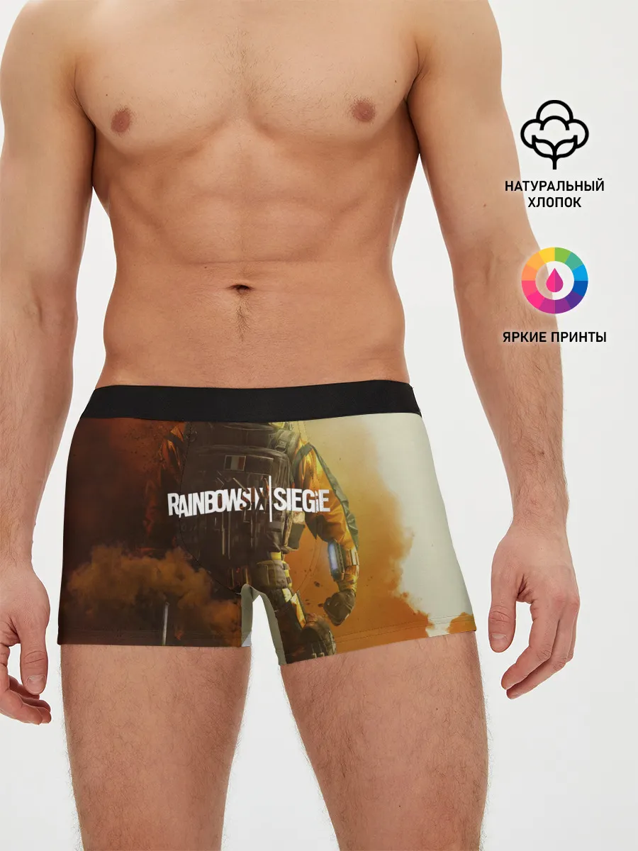 Мужские трусы боксеры / RAINBOW SIX SIEGE OUTBREAK