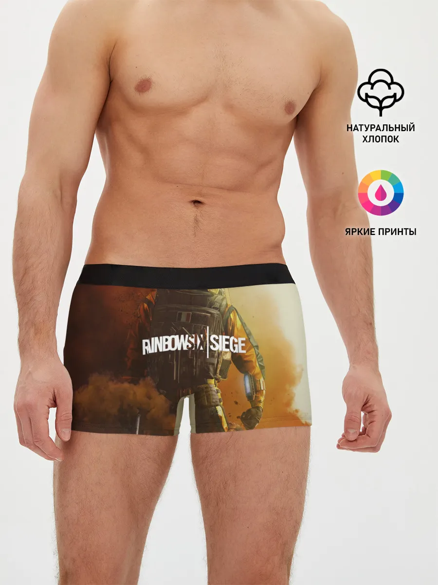 Мужские трусы боксеры / RAINBOW SIX SIEGE OUTBREAK