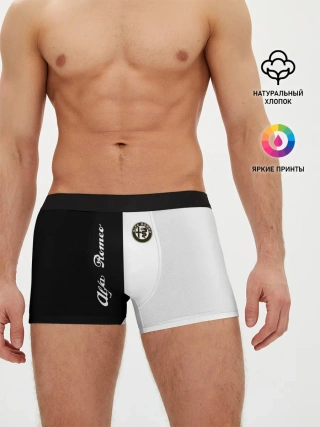 Мужские трусы боксеры / Alfa Romeo