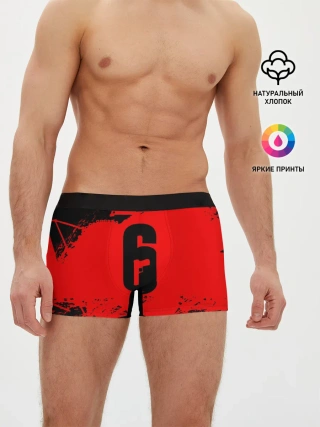 Мужские трусы боксеры / RAINBOW SIX SIEGE OUTBREAK