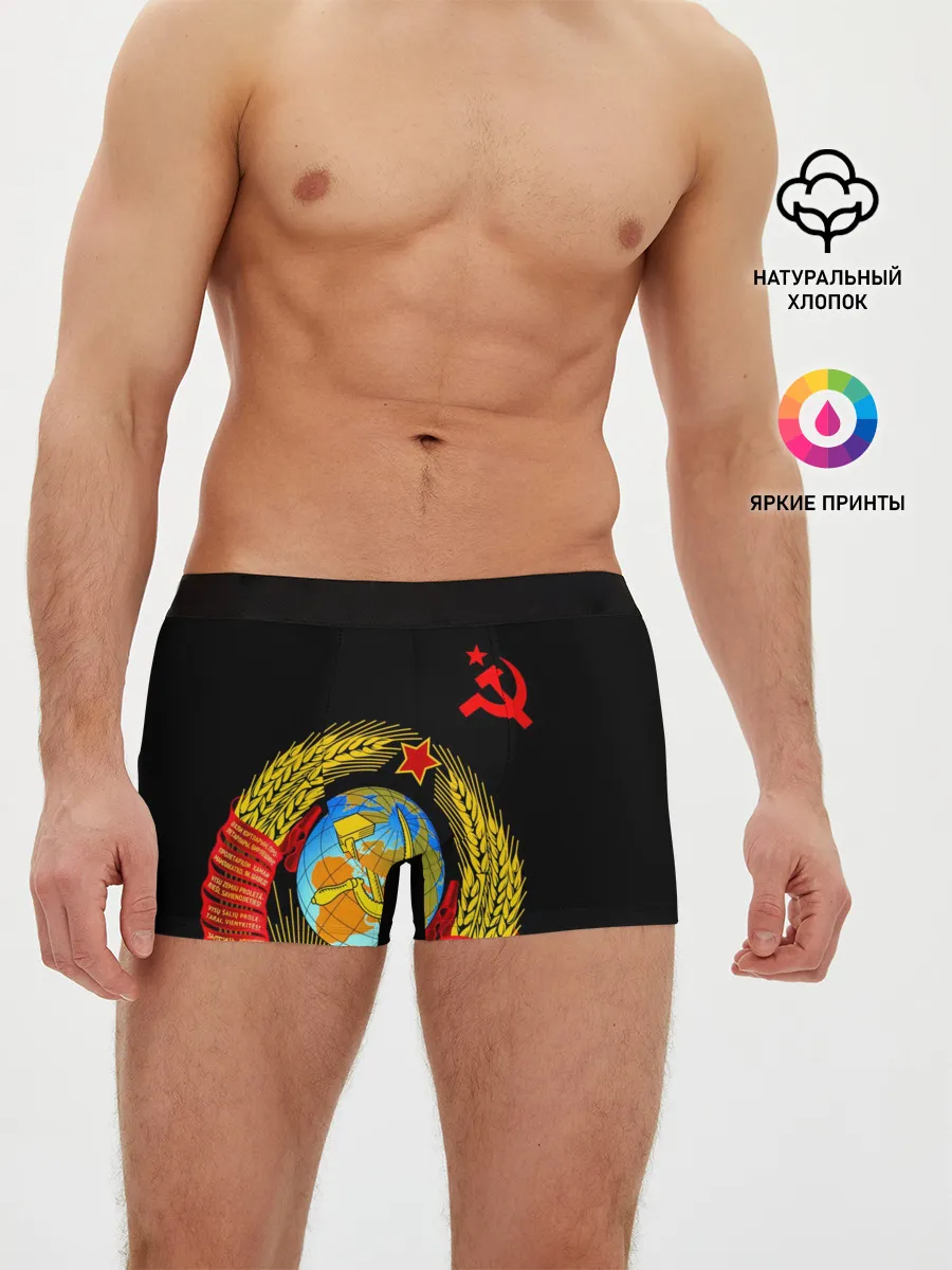 Мужские трусы боксеры / Герб СССР